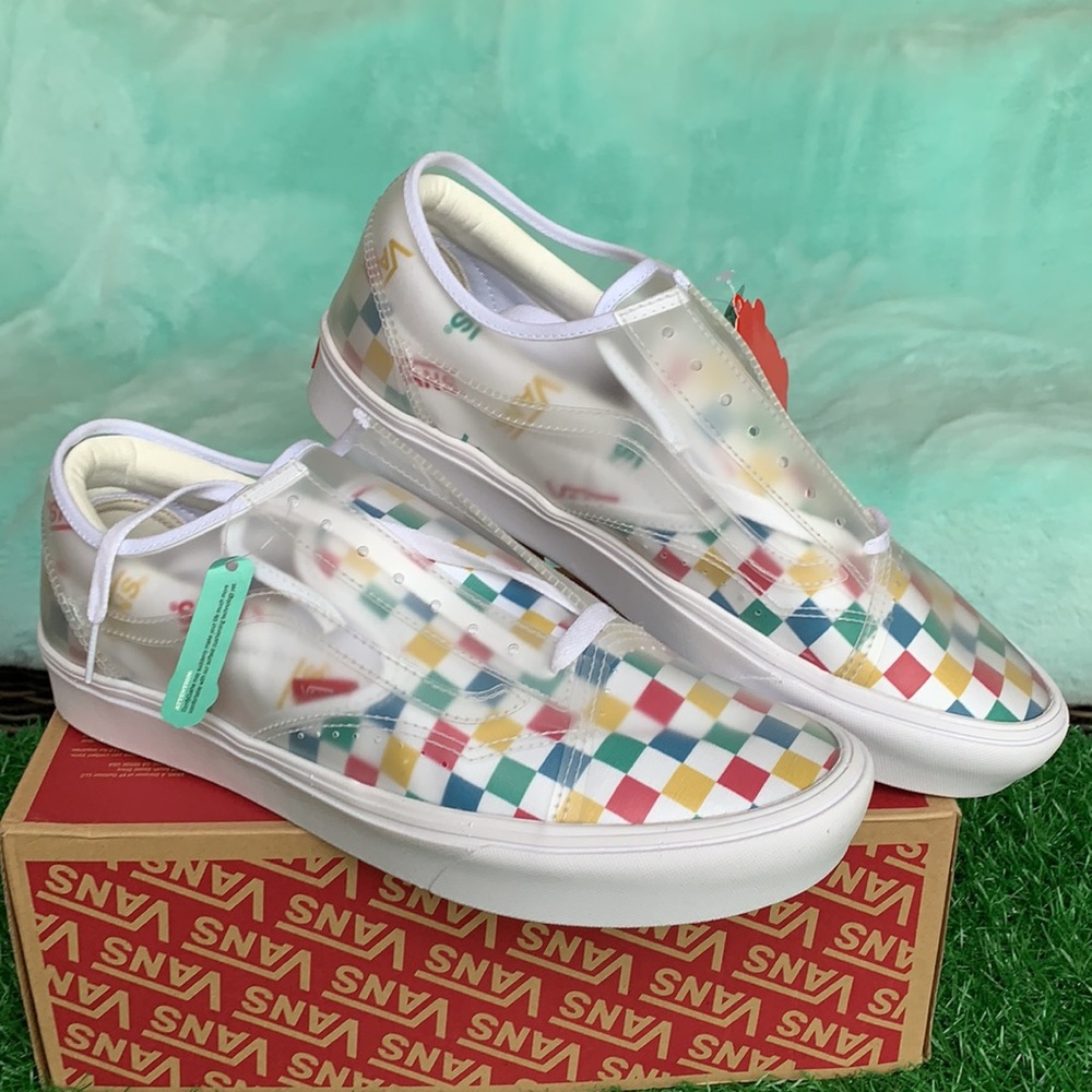 VANS COMFYCUSH SLIP SK VANS BLOCK MULTI/CHECKER MN